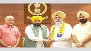 पूर्व विधायक हरमीत सिंह संधू AAP में हुए शामिल