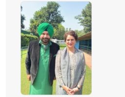 नवजोत सिंह सिद्धू की प्रियंका गांधी से मुलाकात ने बढ़ाई पंजाब कांग्रेस में हलचल — 2027 चुनाव से पहले नए समीकरणों के संकेत