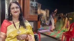 करवा चौथ का व्रत रखकर डांस करती रही महिला, चांद देखने से पहले थम गई सांसें 