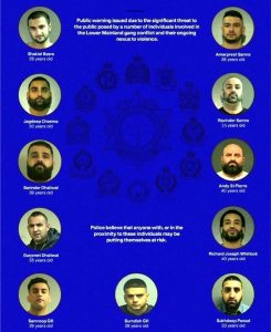 कनाडा पुलिस ने जारी की पंजाबी गैंगस्टरों की तस्वीरें, आम लोगों को दूर रहने की चेतावनी