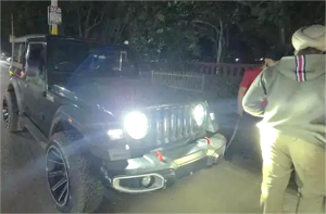 बिना नंबर प्लेट Thar चलाते पकड़ा गया तहसीलदार का बेटा, पुलिस कार्रवाई से मचा हड़कंप