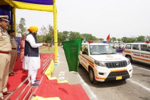 Punjab Police को 508 नए QRV मिले: CM भगवंत मान ने दिखाई हरी झंडी, अब 6 मिनट में पहुंचेगी पुलिस