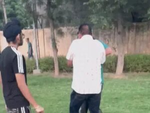 जालंधर के KP स्टेडियम में विवाद, मनदीप सिंह के पिता और बच्चों के बीच झड़प