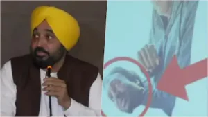 वायरल वीडियो पर CM भगवंत मान की सफाई, बोले- वीडियो में मैं नहीं, मास्क पहनाकर बनाया गया