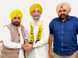 पूर्व MLA रविंदर सिंह ब्रह्मपुरा AAP में शामिल, CM भगवंत मान की मौजूदगी में ली सदस्यता