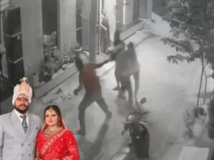 लुधियाना में थार और बाइक के लिए पत्नी से मारपीट का आरोप, CCTV फुटेज आया सामने